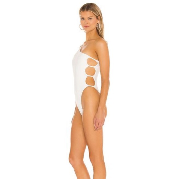 lovewave The Ozzy One Piece in White Small - Picture 3 of 9